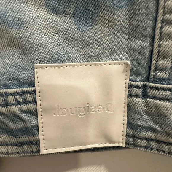 NWT Desigual Denim Jacket  - LAST CHANCE - Picture 8 of 10